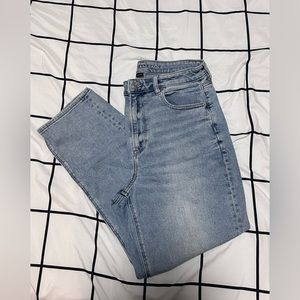 American Eagle straight mom jeans